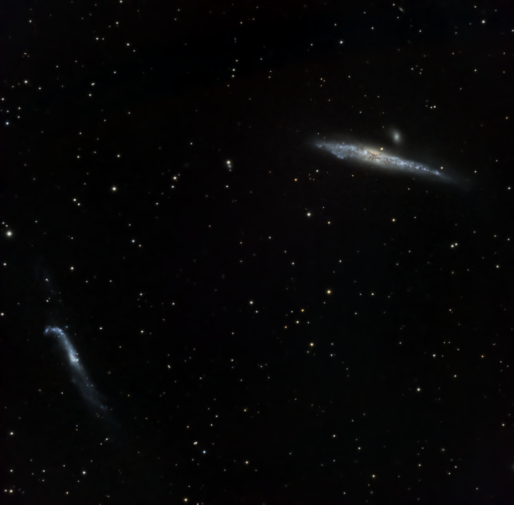 Whale and Hockey Stick galaxies